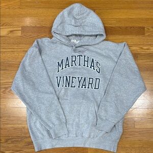 Martha's Vineyard Gray Hoodie